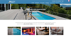 Site internet - Piscine Magiline